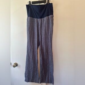 Old Navy Linen Blend Maternity Pants 💙 SIZE XS